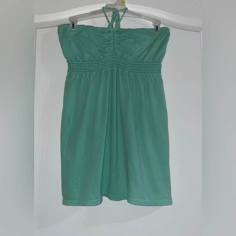 Y2K O'Neill Babydoll Tunic Halter Tube Top